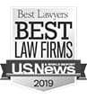 Best Lawyers Best Law Firms | U.S. News & World Report | 2019