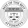 Best of the Best Attorneys 2020 Criminal Defense Law Firm Badge 